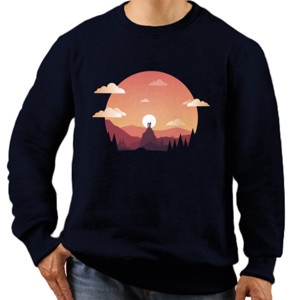 Jaket Sweater House On The Hill