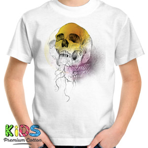 Kaos Yellow Skull