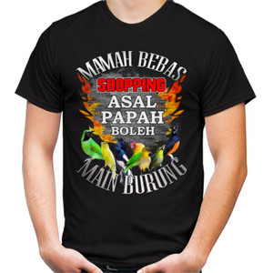 Kaos Gabungan Burung