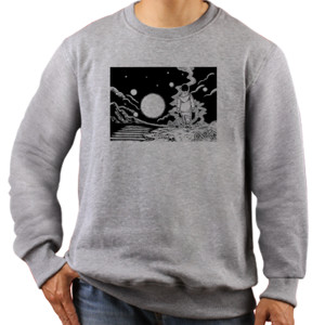 Jaket Sweater walking down