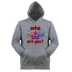 Jaket Hoodie Who Are You?