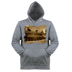 Jaket Hoodie Rumah Adat Nias Utara