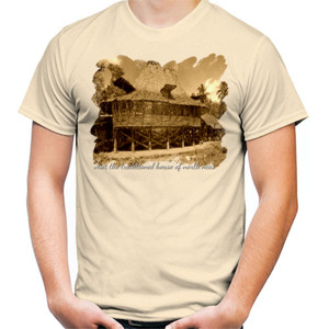 Kaos Rumah Adat Nias Utara