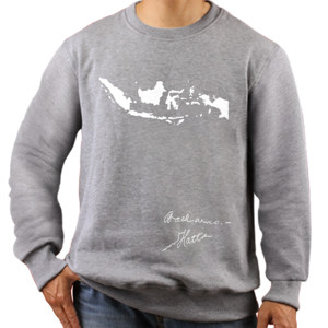 Jaket Sweater Peta Indonesia