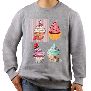 Jaket Sweater sweety cupcake