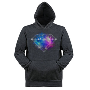 Jaket Hoodie Diamond Galaxy 