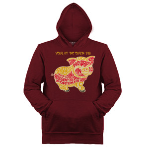 Jaket Hoodie Year of the Earth Pig