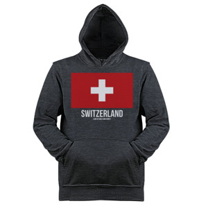Jaket Hoodie Bendera Swiss