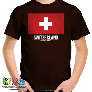 Kaos Bendera Swiss