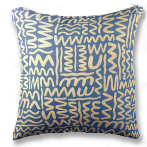Bantal Bantal wave art