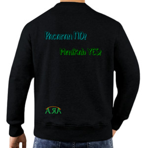 Jaket Sweater ARA - Sweater text tree
