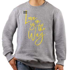 Jaket Sweater #LoveIsOnTheWay