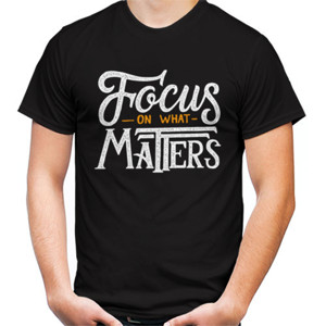 Kaos Motivasi - Focus On What Matters