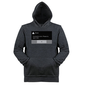Jaket Hoodie Error Connection
