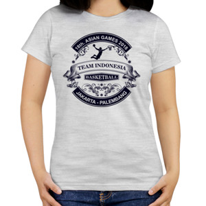 Kaos BASKET BALL VINTAGE - ASIAN GAMES 2018 (2 SIDED)