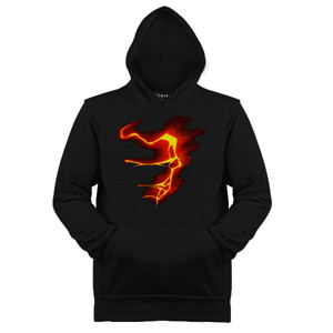 Jaket Hoodie Ironman Fire