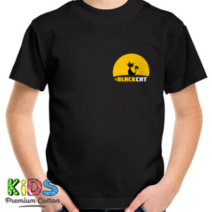 Kaos Black Cat (Depan-Kecil)