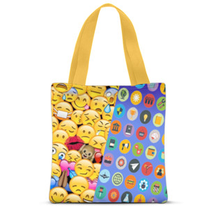 Tas Tote Fullprint logos two