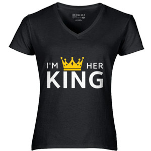 Kaos Kaos Couple I am Her King