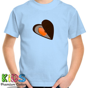 Kaos Kaos Anak Gambar Mussel