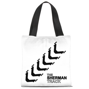 Tas Tote Fullprint The Sherman Tank Track