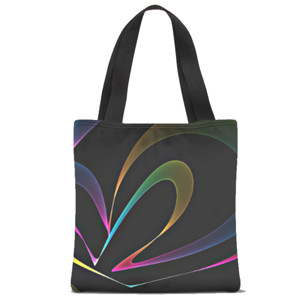 Tas Tote Fullprint Tote bag motif love