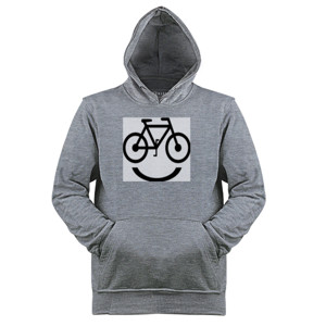 Jaket Hoodie smiling bike