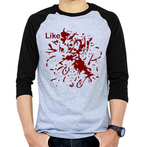 Kaos Raglan Kaos Like