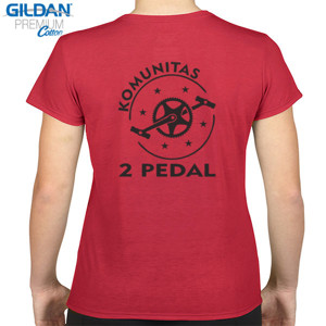 Kaos Kaos Sepeda Komunitas Dua Pedal (Design Belakang)