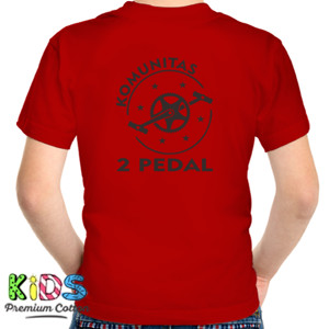 Kaos Kaos Sepeda Komunitas Dua Pedal (Design Belakang)