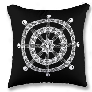 Bantal The Wheel Mandala