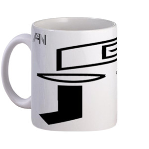 Mug Gelas Gambar Wajah