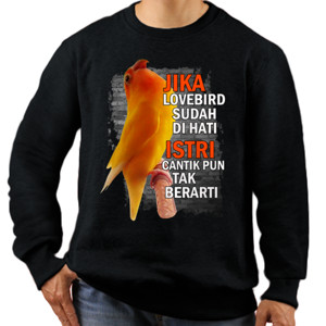 Jaket Sweater Lovebird