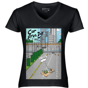 Kaos Car Free Day Everyday