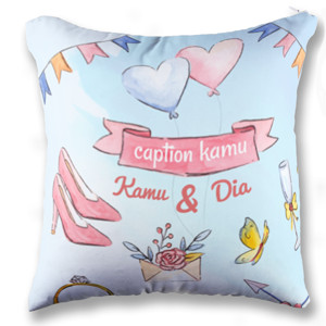 Bantal Lovely Custom Nama