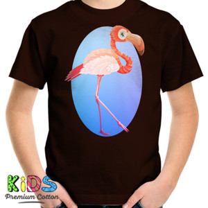 Kaos Cute Flamingo - Kaos Burung Flamingo Keren