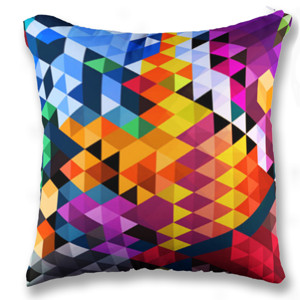 Bantal warna warni