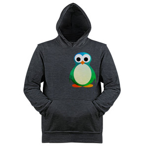 Jaket Hoodie Simple Cute Penguin - Kaos Sederhana Penguin Keren