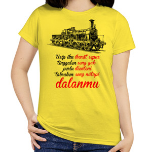 Kaos Bijak Jawa | URIP IKU IBARAT SEPUR (KCE-004)