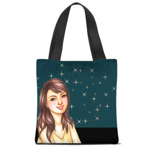 Tas Tote Fullprint picture on bag