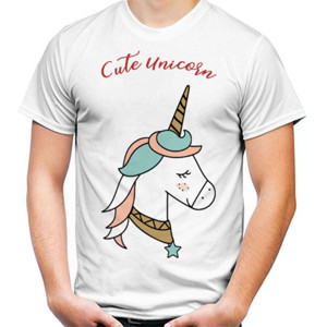 Kaos Cute Unicorn