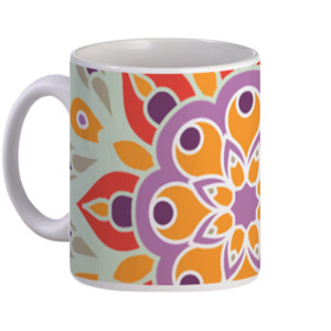 Mug Batik flower