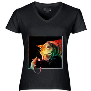 Kaos Romance Mouse Cat