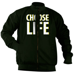 Jaket Bomber Pria - Choose Life
