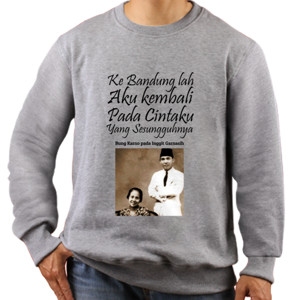 Jaket Sweater Ke Bandung kah aku kembali