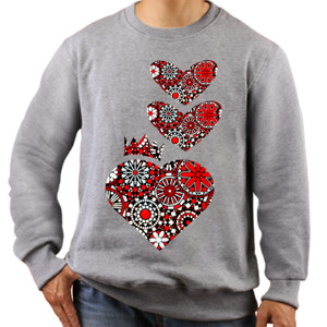 Jaket Sweater love you 