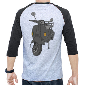 Kaos Raglan Scuter classic