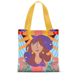 Tas Tote Fullprint Pisces