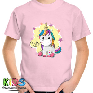 Kaos Unicorn Cute