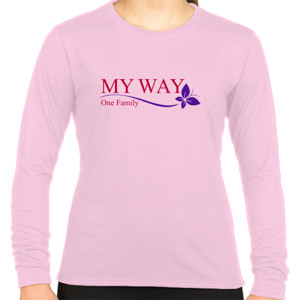 Kaos My Way Cewek L-Panjang DC